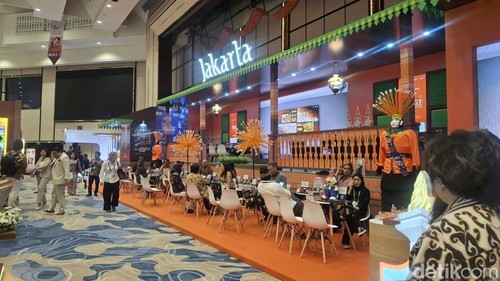Acara Bali and Beyond Travel Fair (BBTF) 2026 di Bali International Convention Centre (BICC), The Westin Resort Nusa Dua, Bali pada Jumat (29/5/2026). (Fabiola Dianira)