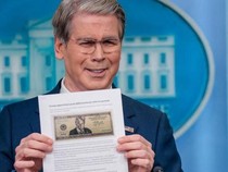 AS Siap Cetak Uang Kertas yang Tampilkan Wajah Trump