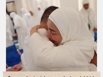 Tangis Ashanty dan Anang Hermansyah saat Jalani Ibadah Haji
