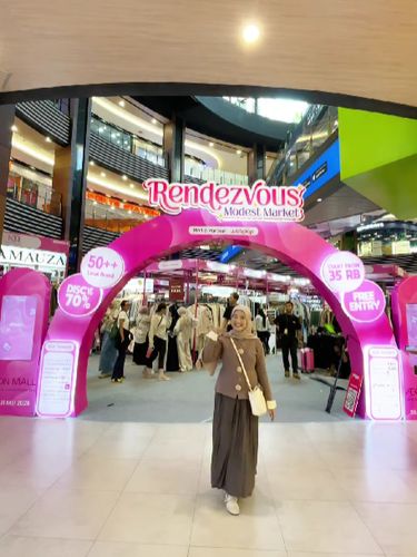 Bazar Rendezvous Modest Market resmi digelar mulai 26 hingga 31 Mei 2026 di AEON Mall Jakarta Garden City (JGC), Cakung, Jakarta Timur.