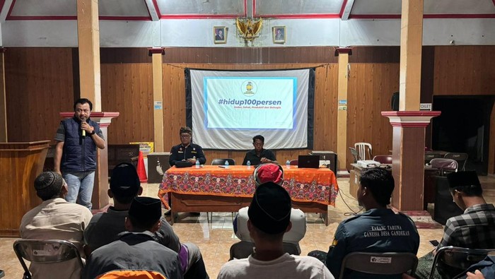 Bimbingan penyuluhan bahaya narkoba oleh Satnarkoba Polres Blitar Kota