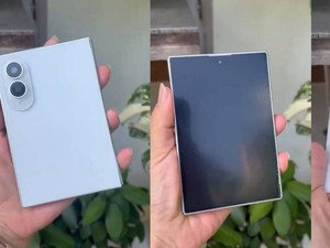 Dummy Samsung Galaxy Z Fold 8 Wide Menampakkan Diri, Tipis Banget!