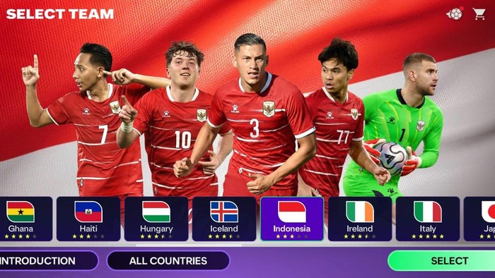 Electronic Arts telah meluncurkan pembaruan EA FC 26 bertajuk The Worlds Game pada 28 Mei 2026. Di dalam pembaruan, mereka menghadirkan Timnas Indonesia bersama dengan puluhan tim nasional lainnya.