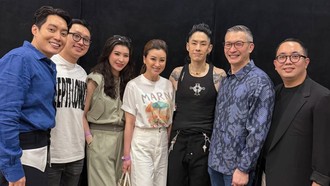 Bikin Iri! Momen Edric Tjandra Bertemu Vanness Wu di Backstage