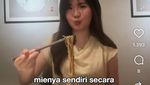 Gracia Caroline Hobi Kulineran, Cicip Makanan Korea hingga China Autentik!