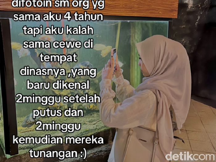 Hubungan empat tahun kandas akibat salah paham. Mantan kekasih justru memilih bertunangan dengan rekan kerja baru pasca-dua minggu berpisah dari wanita.