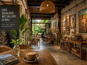 10 Cafe Sekaligus Art Gallery di Bali, Nongkrong Sambil Nikmati Seni