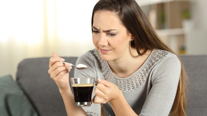 Ilustrasi rasa pahit kopi