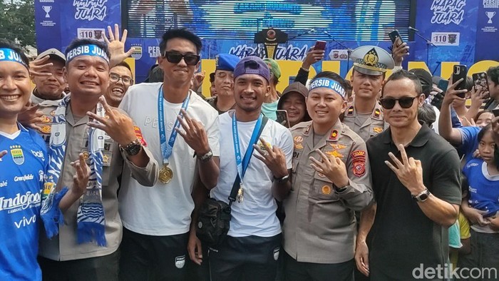 Kakang dan Robi saat disambut di Cianjur