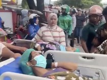 RSUD Syekh Yusuf Gowa Kebakaran Hebat, Pasien Dievakuasi Pakai Brankar