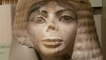 Patung Wanita Mesir Berusia 3000 Tahun di Museum Field, Chicago, AS Foto: Boredpanda