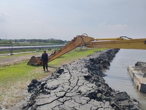 Dua Dekade Semburan Lumpur Sidoarjo, Tanah Ambles Sulit Dikendalikan