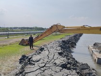 Jawaban Teka-teki Aliran Lumpur ke Sungai Porong Tak Lagi Terlihat