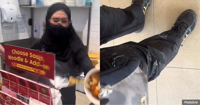 Heboh! Pegawai Toko Siram Ojol dengan Kuah Panas, Hampir Dipecat