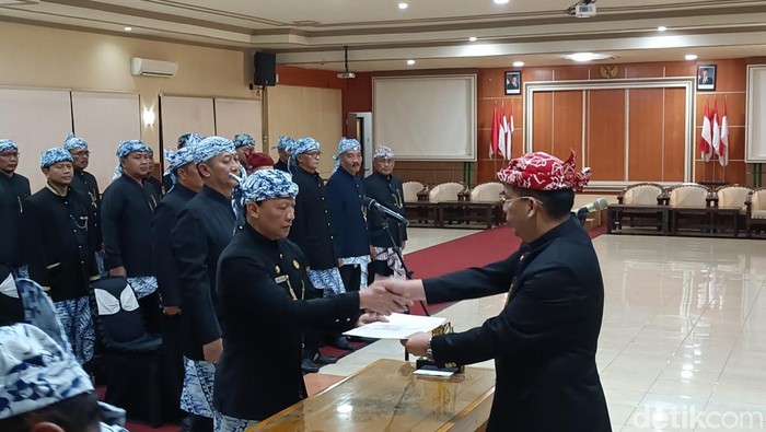 Pelantikan Sekda Kota Probolinggo.