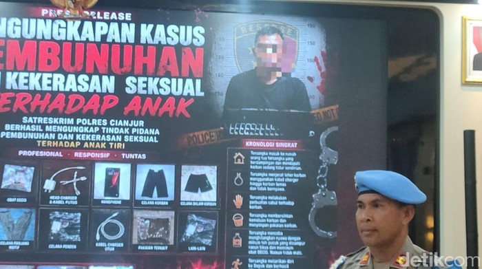 Polisi tunjukan barang bukti pembunuhan gadis SMK di Cianjur