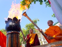 Alasan Api Dharma Waisak Selalu Diambil dari Mrapen Grobogan