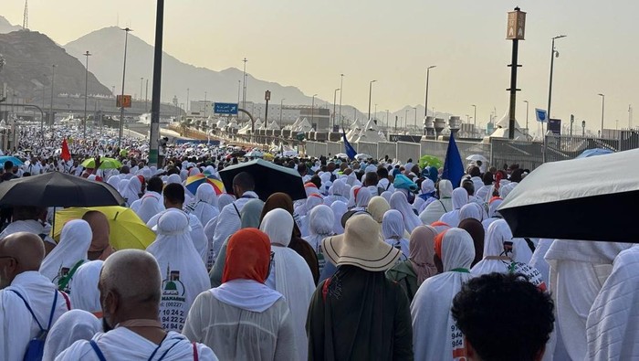 Suasana haji 2026 di Armuzna