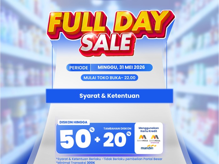Transmart Full Day Sale 31 Mei