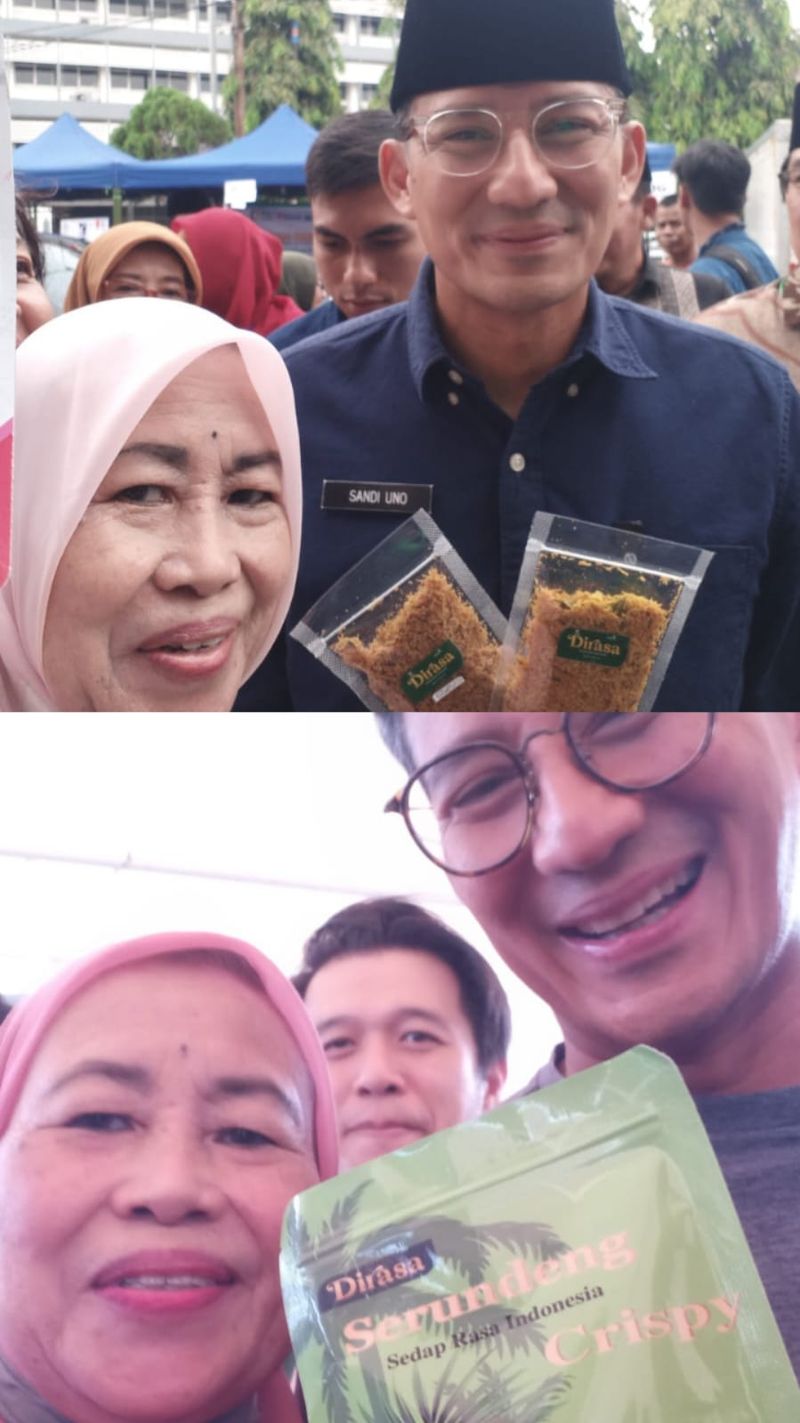 UMKM Dirasa UMKM Dirasa dengan produk andalan serundeng krispi.