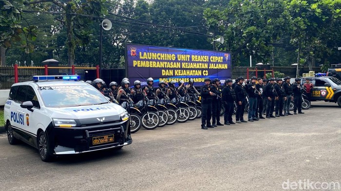 URC Polrestabes Bandung yang siap jaga Kota Bandung 24 jam
