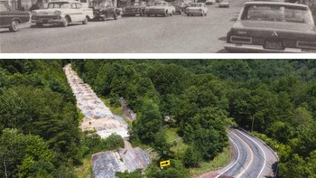 Centralia adalah kota tambang batu bara di Pennsylvania, Amerika Serikat, yang pernah menjadi pusat kehidupan ribuan pekerja dan keluarganya. Namun pada 1962, kebakaran besar terjadi di lapisan batu bara bawah tanah dan terus menyala hingga kini. Gas beracun serta kondisi yang berbahaya memaksa penduduk meninggalkan kota tersebut. Meski dikenal sebagai kota hantu, alam perlahan mengambil alih. Pepohonan dan tumbuhan hijau tumbuh di berbagai sudut kota, menutupi jejak bencana yang masih membara di bawah permukaan tanah. Foto: Boredpanda