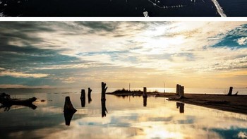 Villa Epecuén dulunya merupakan kota resor mewah di Argentina yang terkenal berkat danau garam kaya mineral di sekitarnya. Selama bertahun-tahun, tempat ini menjadi tujuan wisata favorit bagi pencari relaksasi. Namun pada 1985, tanggul penahan air jebol dan banjir besar menenggelamkan seluruh kota. Kini, saat air perlahan surut, bangunan-bangunan yang sempat tenggelam kembali muncul bersama pohon-pohon mati dan endapan garam yang menyelimuti reruntuhan, menciptakan pemandangan unik bak kota hantu. Foto: Boredpanda