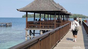 detikINET berkesempatan menjajal fitur kamera unggulannya sambil menjelajahi Pulau Sepa di Kepulauan Seribu. Foto: Virgina Maulita Putri/detikINET