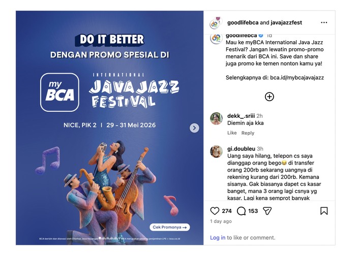 Java Jazz 2026 di PIK 2! Cek Promo myBCA Biar Nonton Gak Bikin Boncos