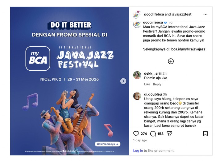 Java Jazz 2026 di PIK 2! Cek Promo myBCA Biar Nonton Gak Bikin Boncos