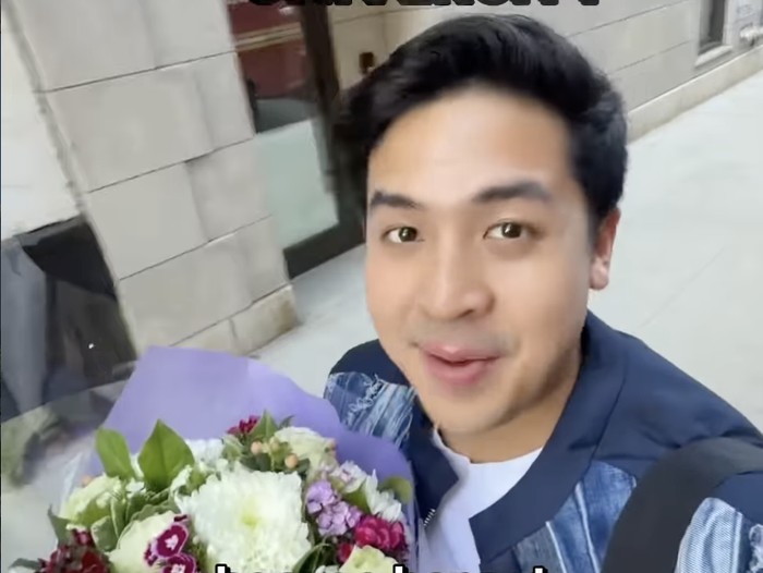 Jerome Polin hadiri wisuda someone special di New York.