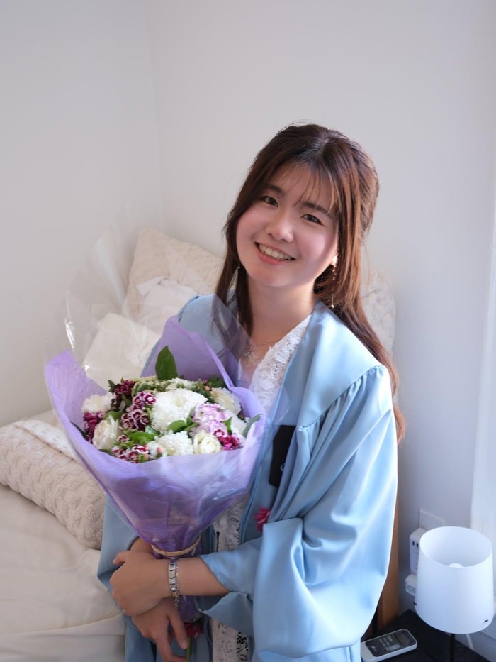 Jerome Polin hadiri wisuda someone special di New York.