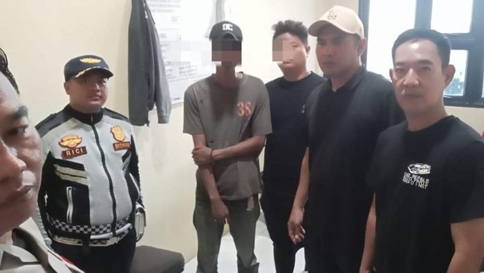Jukir yang viral minta uang parkir menjemput siswa di Palembang diamankan petugas Dishub