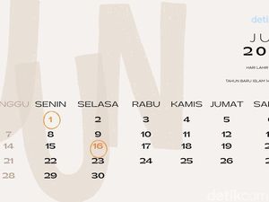 Daftar Tanggal Merah Juni 2026: Ada 2 Libur Nasional dan Long Weekend