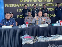 8 Gudang Ratusan Motor Ilegal di Deli Serdang Digerebek, Abang-Adik Ditangkap
