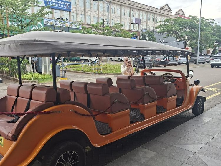 Penampakan Odong-odong Listrik buat Menjelajahi Wisata PIK
