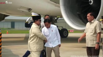 Prabowo Tiba di Tanah Air Usai Lawatan ke Prancis