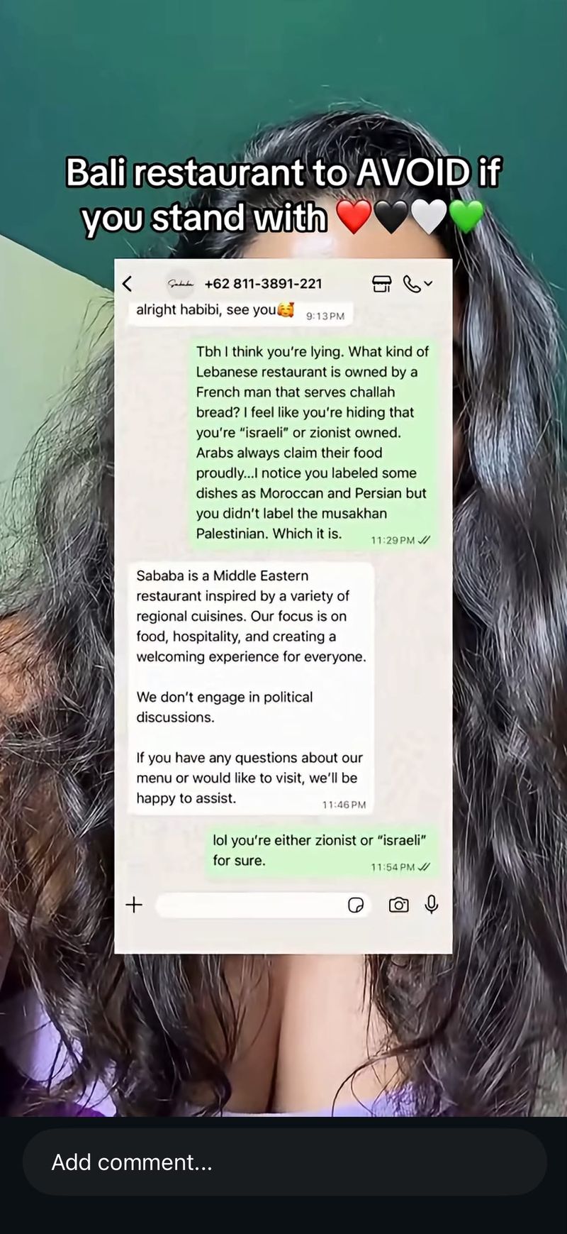 Heboh di Media Sosial, Restoran di Bali Diduga Milik Warga Israel!
