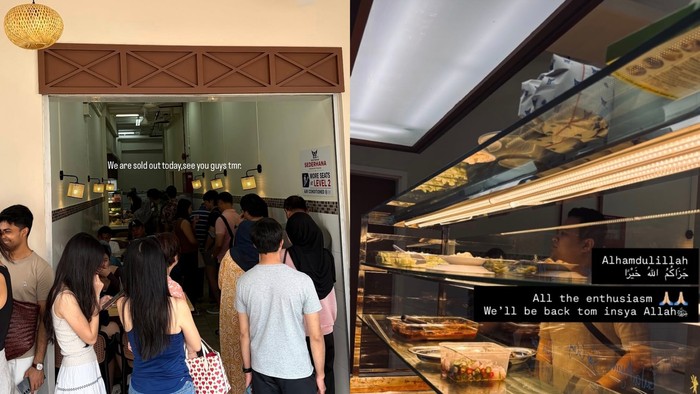 Baru Saja Buka, Restoran Sederhana di Singapura Ludes dalam Hitungan Jam!