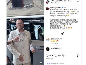 Torsi Tembus 600 Nm, BAIC BJ30 Hybrid Bikin Raffi Ahmad Kepincut Berat!