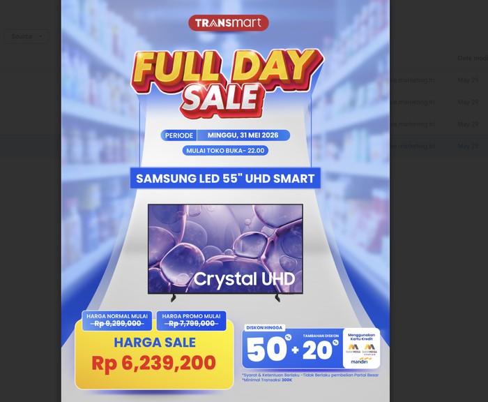Transmart Full Day Sale