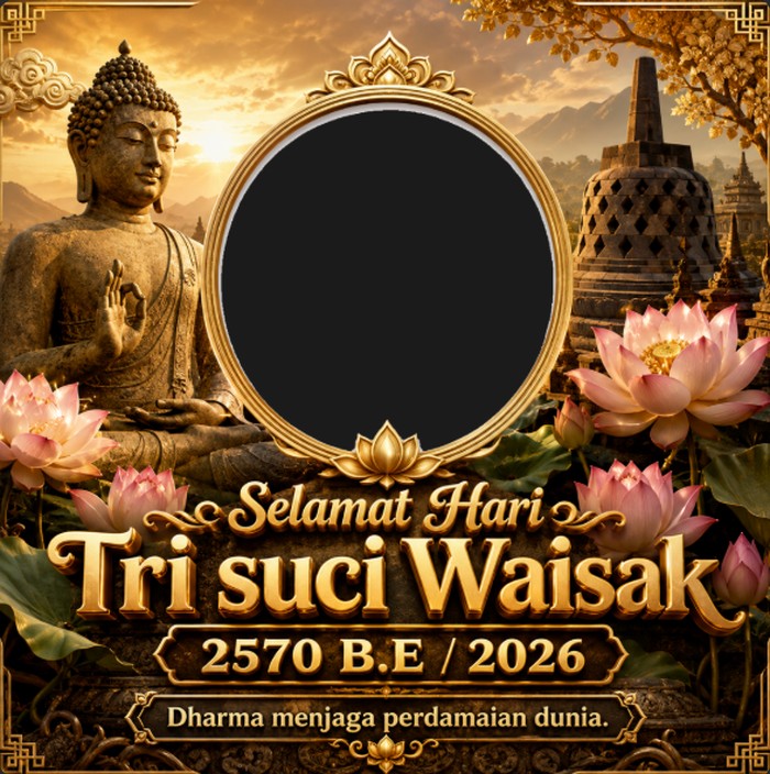 Twibbon Hari Raya Waisak 2026