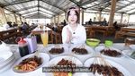 Tzuyang Mukbang di Bandung, Lahap Sate Maranggi dan Seafood Jumbo