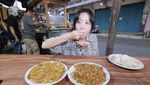Tzuyang Mukbang di Bandung, Lahap Sate Maranggi dan Seafood Jumbo