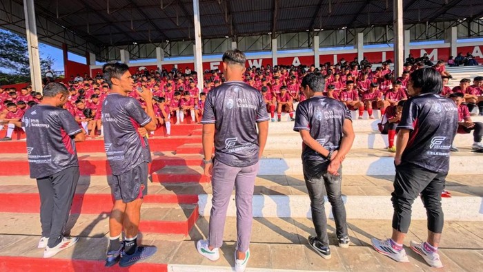 216 pemain muda ikut Talent Identification yang digelar oleh PSM Makassar Academy untuk musim kompetisi 2026/2027 di Polman.