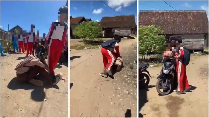 Aksi perundungan yang terjadi di lingkungan sekolah di Pringsewu