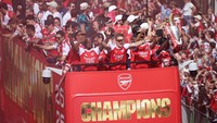 Arsenal Parade Juara Liga Inggris 2025/2026, London Utara Memerah