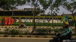 Dinding Jakarta Utara Bersuara untuk Palestina