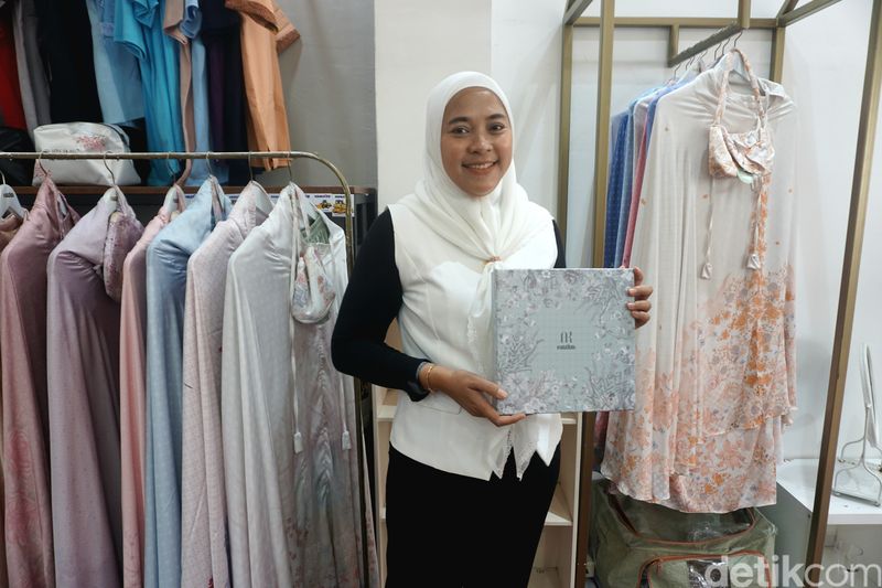 Diniatkan untuk Ibadah, Usaha Mukena Naeka Berhasil Masuk Pasar Global