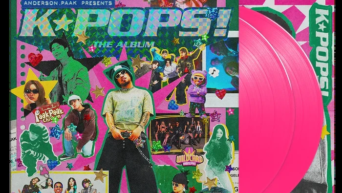 Foto: Cover album K-POPS! (Music from and inspired by K-POPS! Motion Picture) Anderson .Paak. (dok. Universal Music).